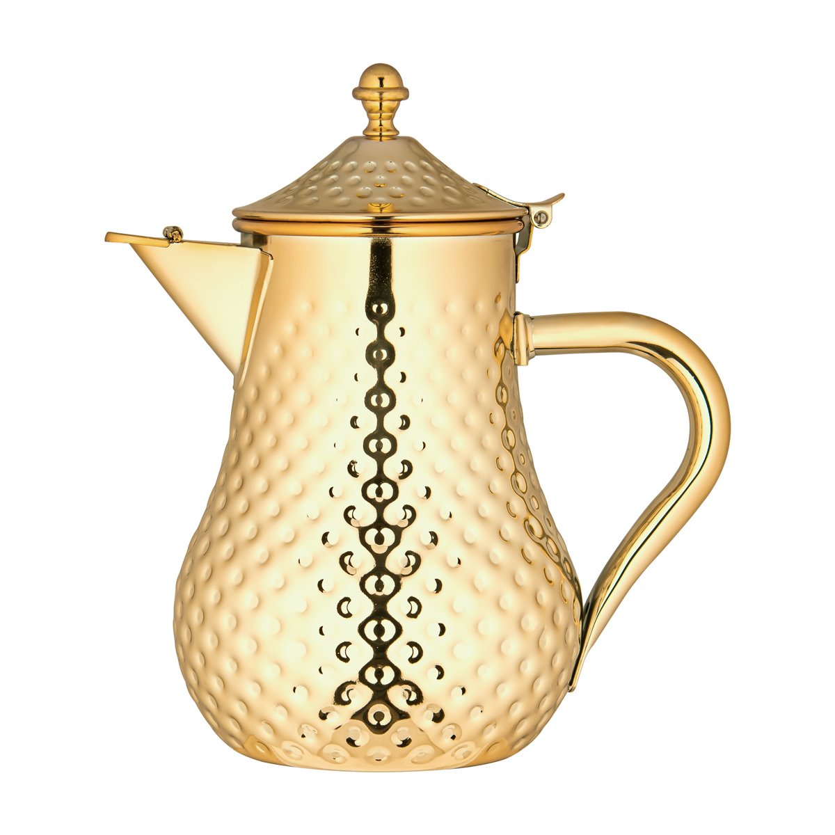 Shop Online Almarjan 2 Liter Hammered Collection Stainless Steel Milk 