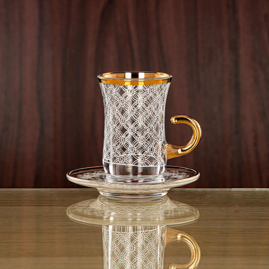 Almarjan 120 ML Glass Tea Cup - 1043BJ-0001P-SFY