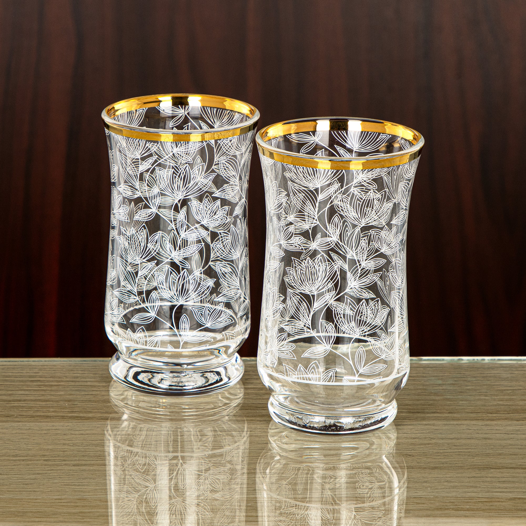 Almarjan 250 ML Glass Water Cup - 1102B-SYE