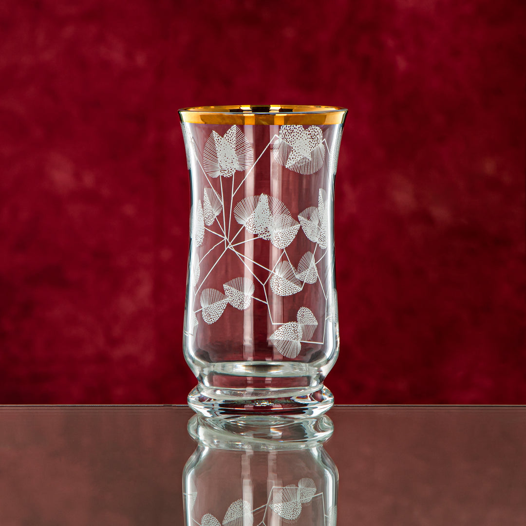 Almarjan 250 ML Glass Water Cup - 1102B-YLX