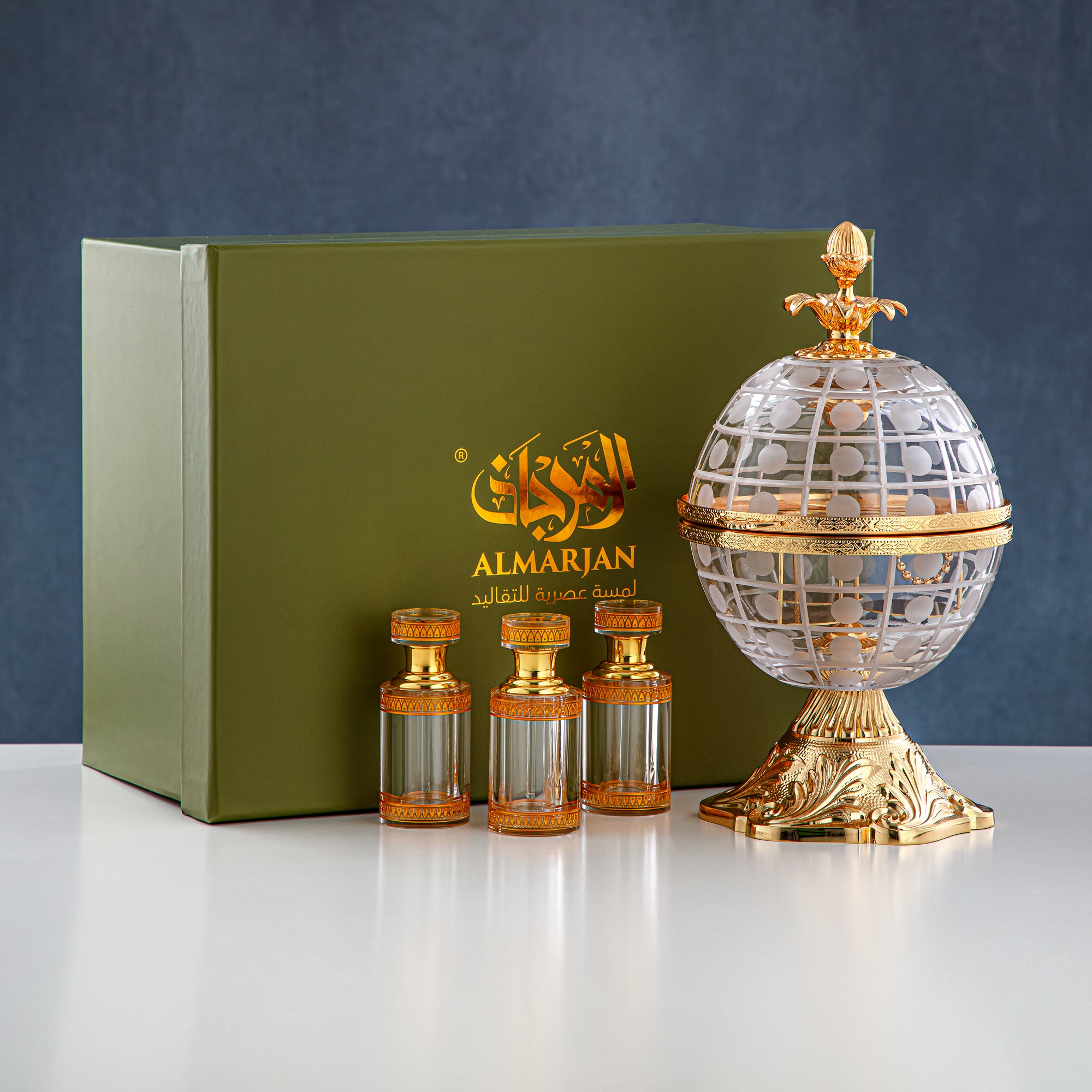 مجموعة عطور المرجان الزجاجية CC20230912