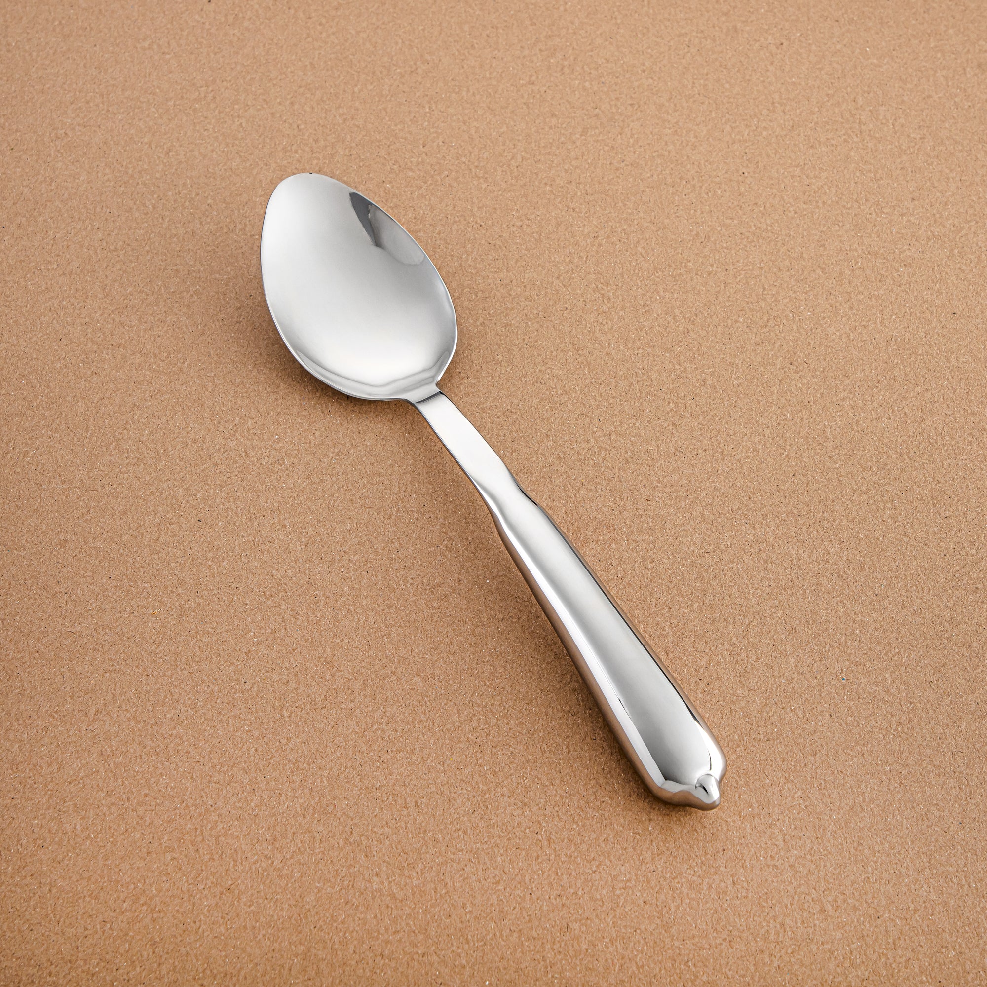 Almarjan Stainless Steel Pasting Spoon – Mirror Finish, Silver CUT1620057