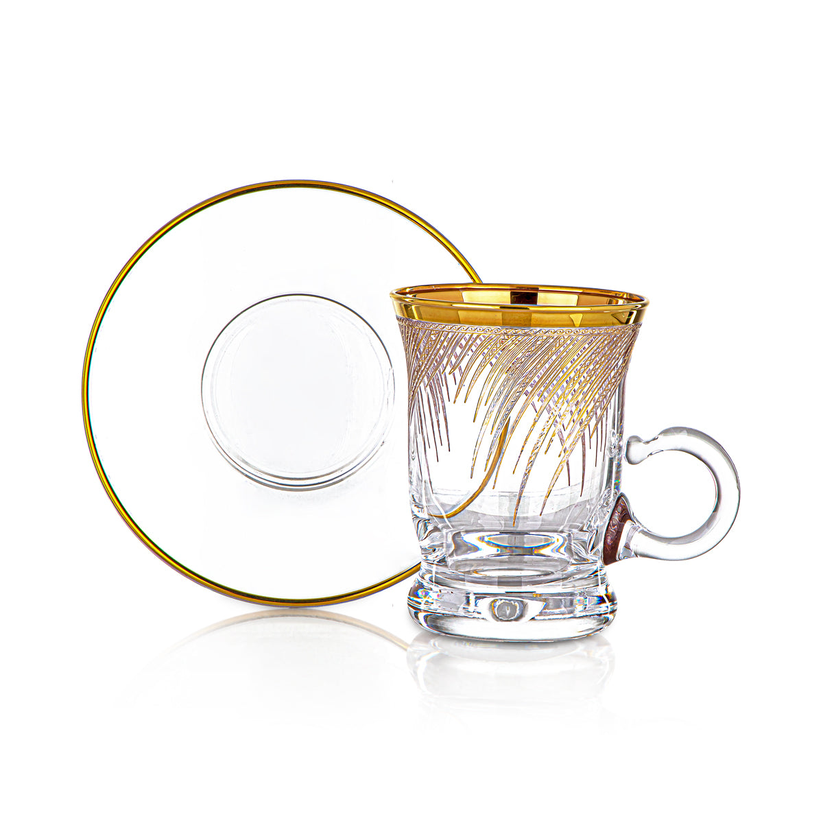 Combi 6 Pieces Glass Tea Cup Set - G952/1Z-35/11