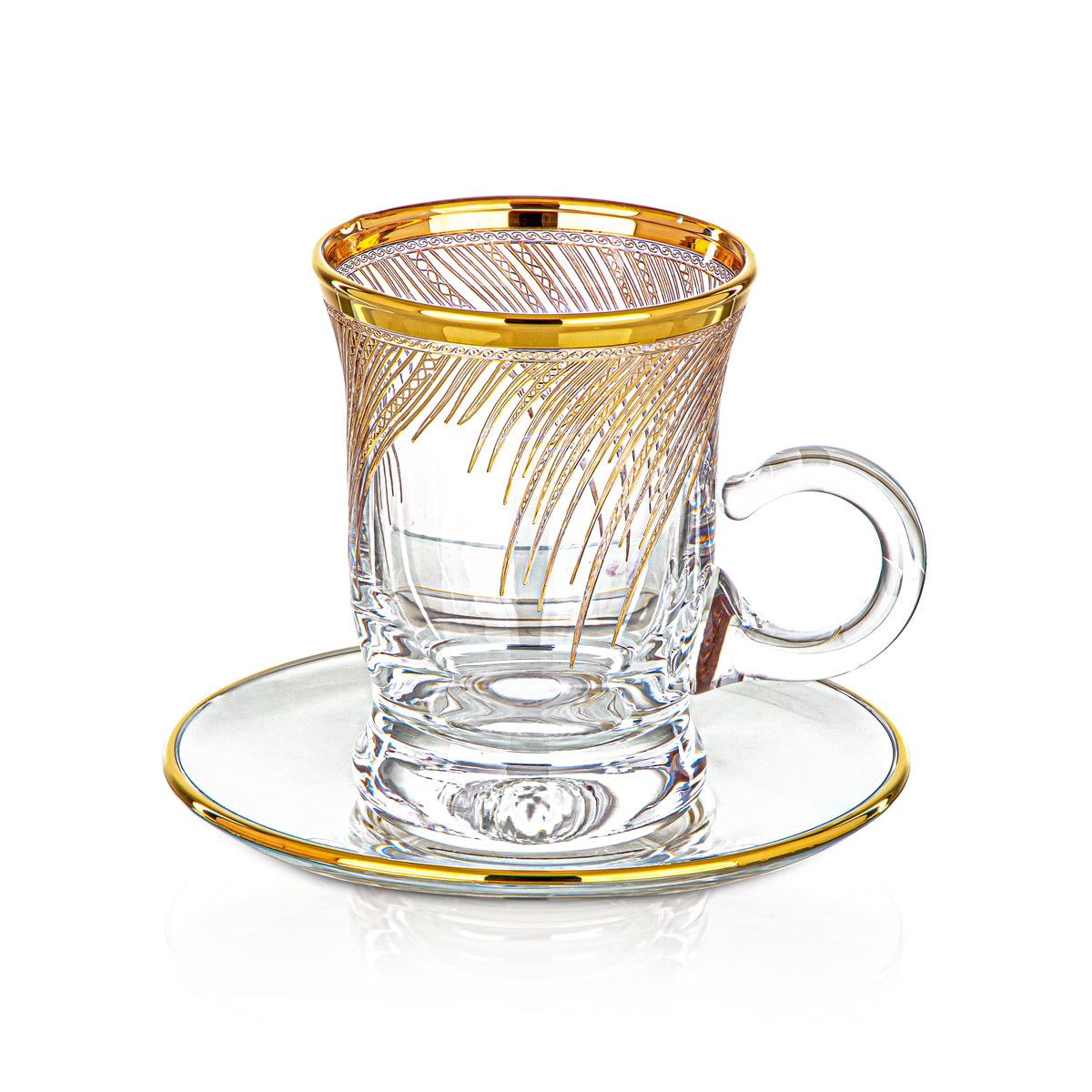 Combi 6 Pieces Glass Tea Cup Set - G952/1Z-35/11