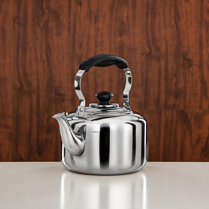 Almarjan 2 Liter Stainless Steel Whistling Kettle Silver SB980120