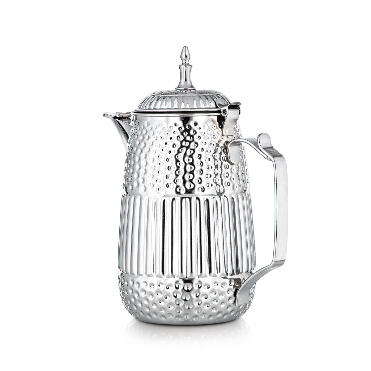 Almarjan 1.8 Liter Marabaa Collection Stainless Steel Milk Jug Silver - STS0010957