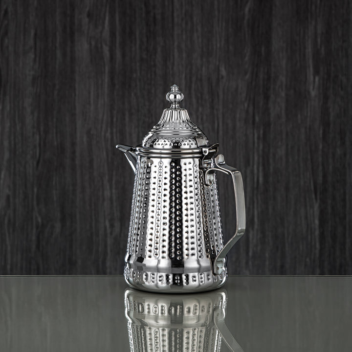 Almarjan 1 Liter Barari Collection Stainless Steel Milk Jug Silver - STS0013068