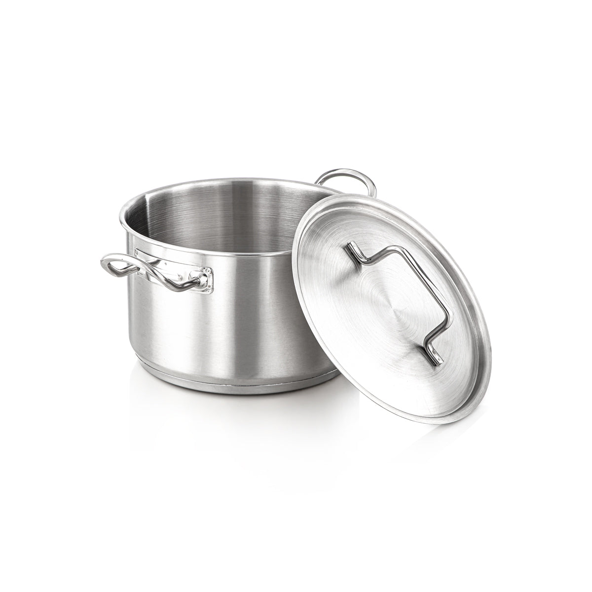 Almarjan 22 CM Professional Collection Stainless Steel High Cooking Pot - STS0299009