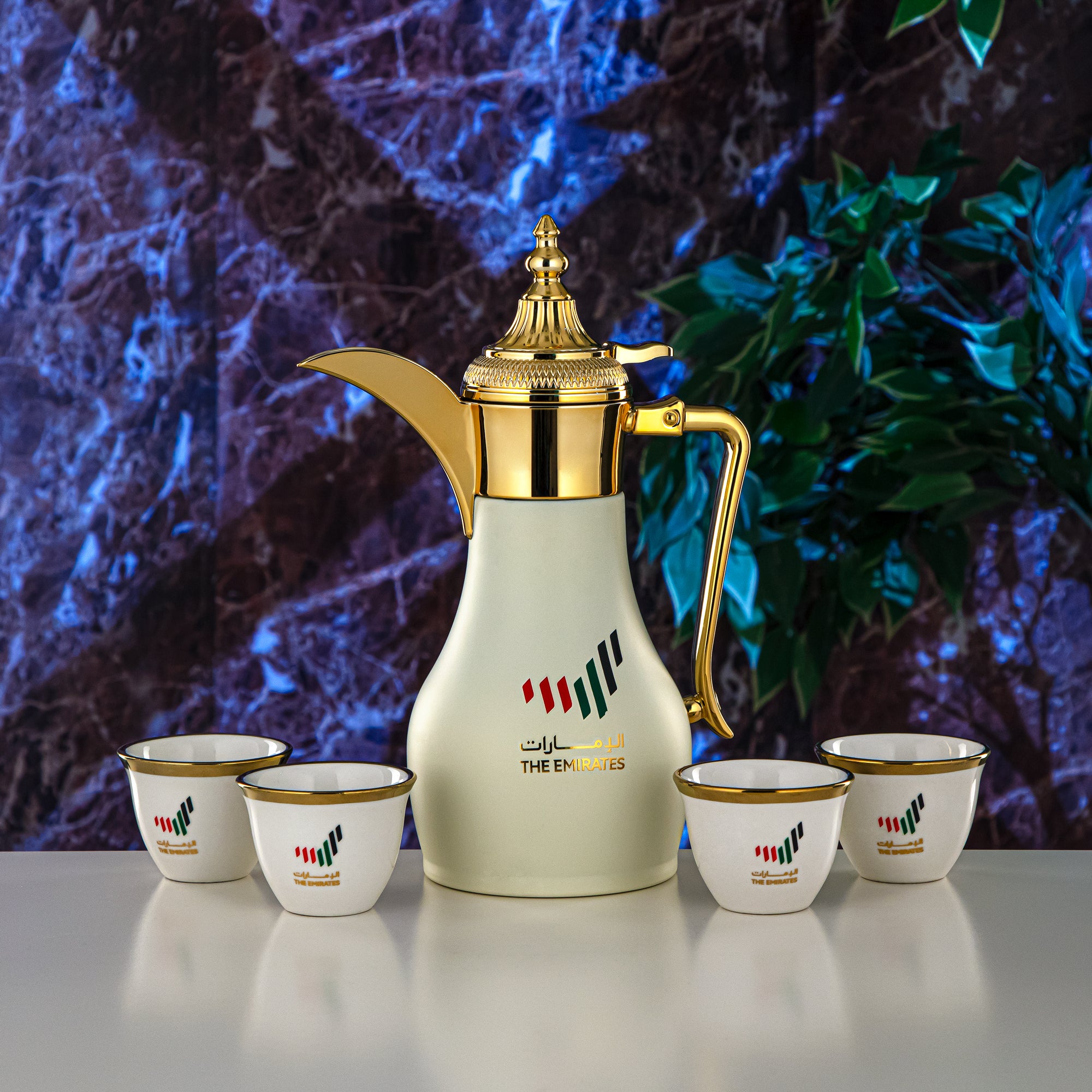 Almarjan 5 Pieces Coffee Set - SUD-060EK-MIVG5