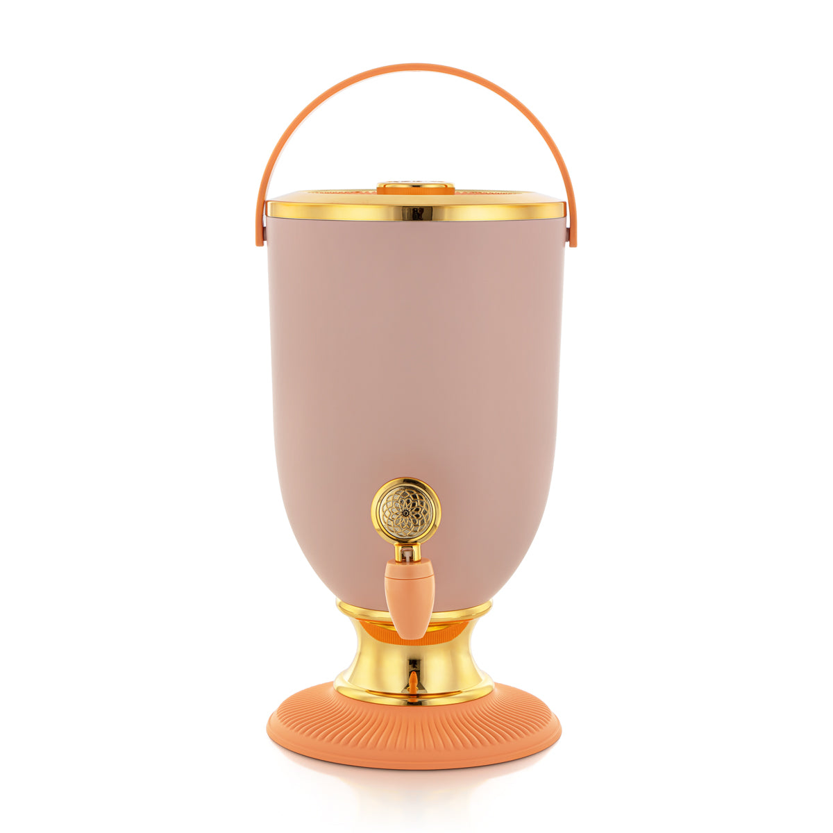 Forever Gold 5.5 Liter Plastic Juice Dispenser Soft Cream & Gold - FA550 SC/G