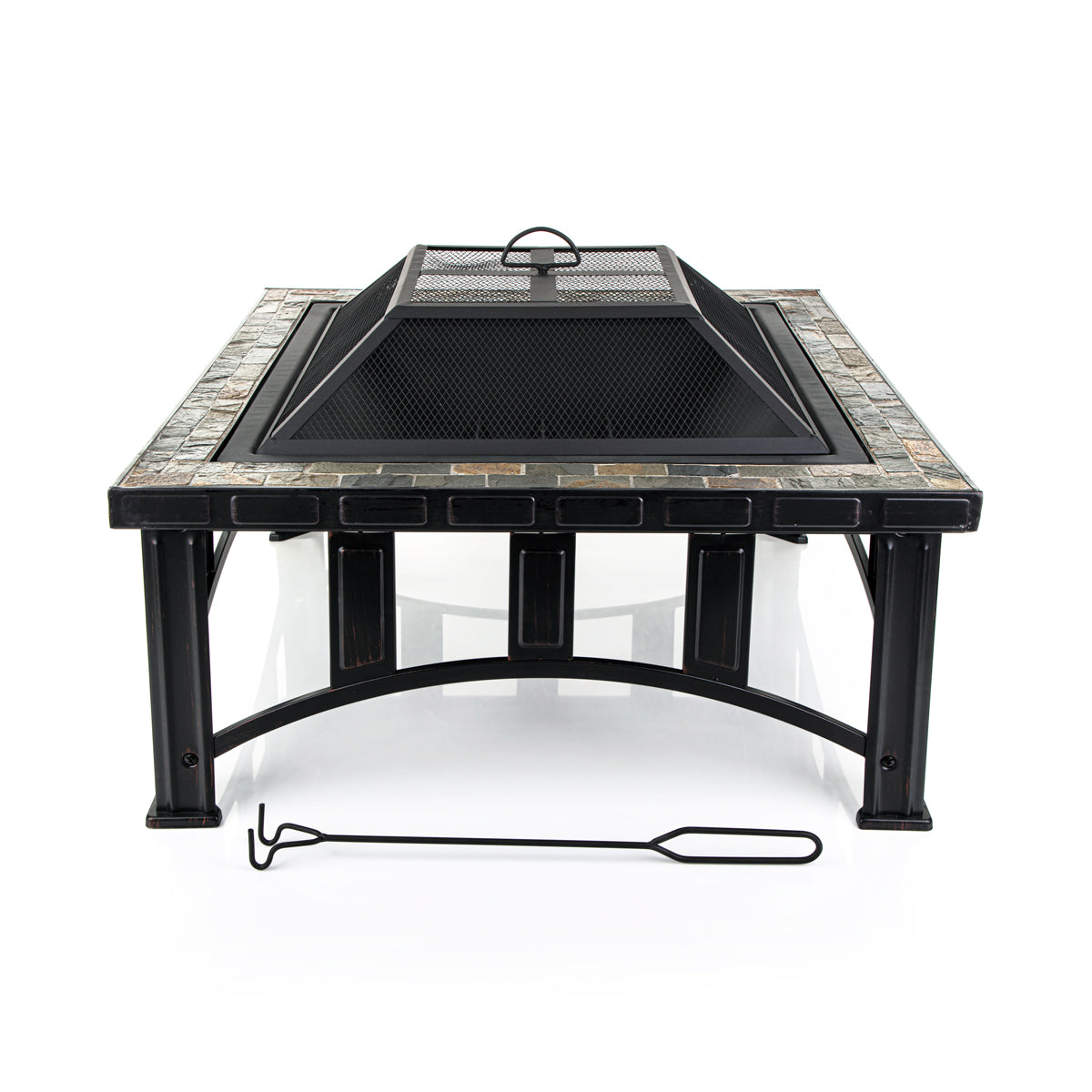 Almarjan 76 CM Square Fire Pit IRN0010003