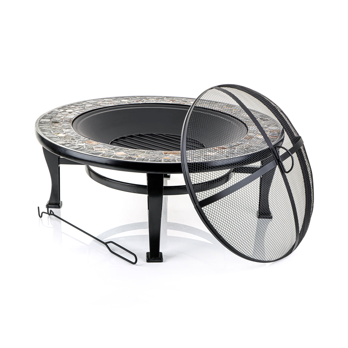 Almarjan 86 CM Round Fire Pit - IRN0010005