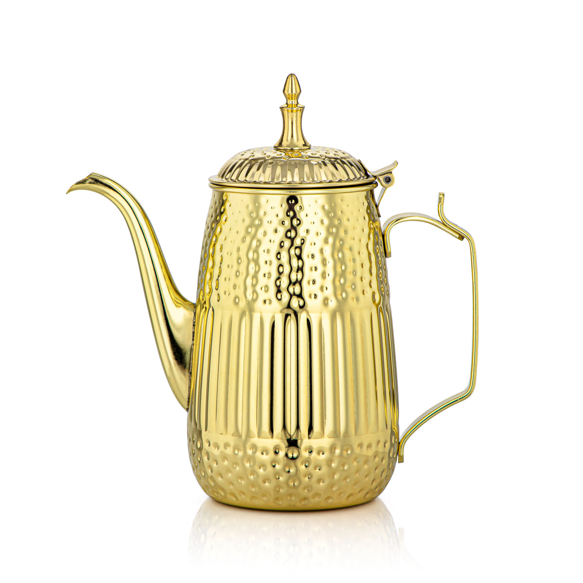 Almarjan 1.3 Liter Marabaa Collection Stainless Steel Milk Jug Gold - STS0010950