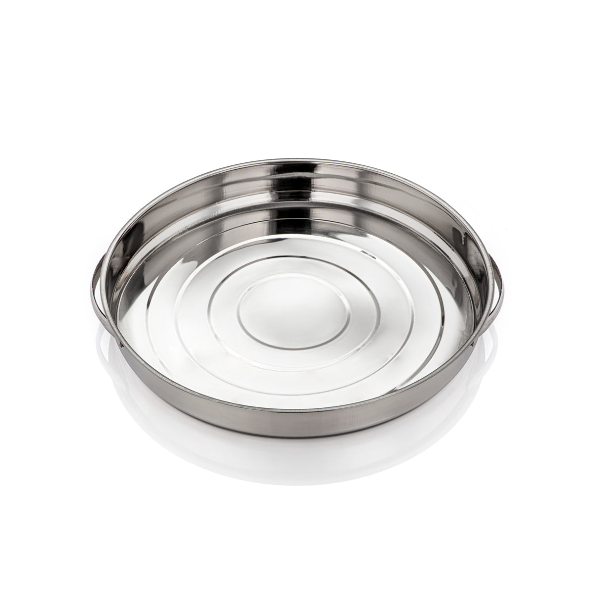 Almarjan 42 CM Fonon Collection Stainless Steel Bread Tray - Meena 16