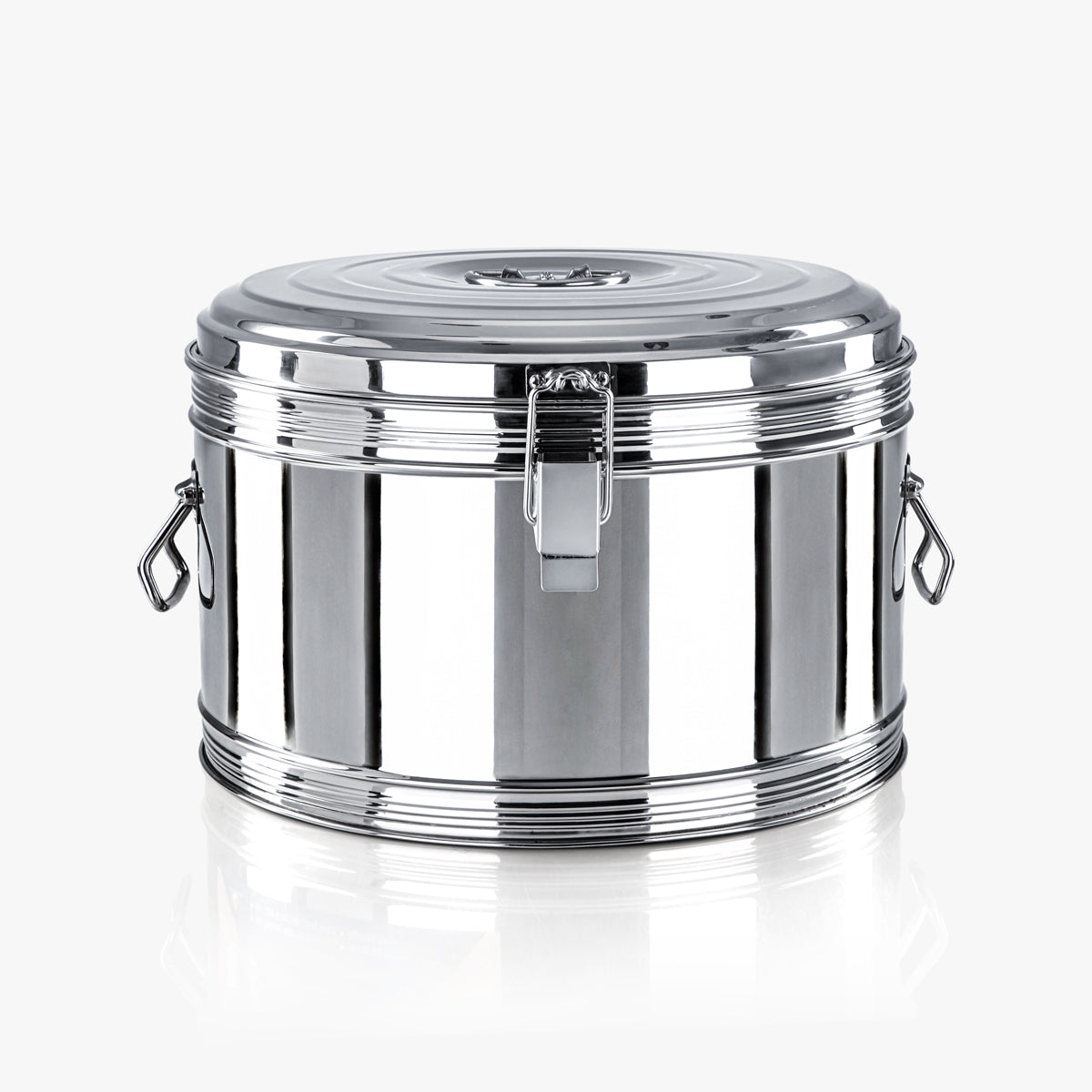 Almarjan 30 Liter Professional Stainless Steel Hot Pot Silver - STS0290083