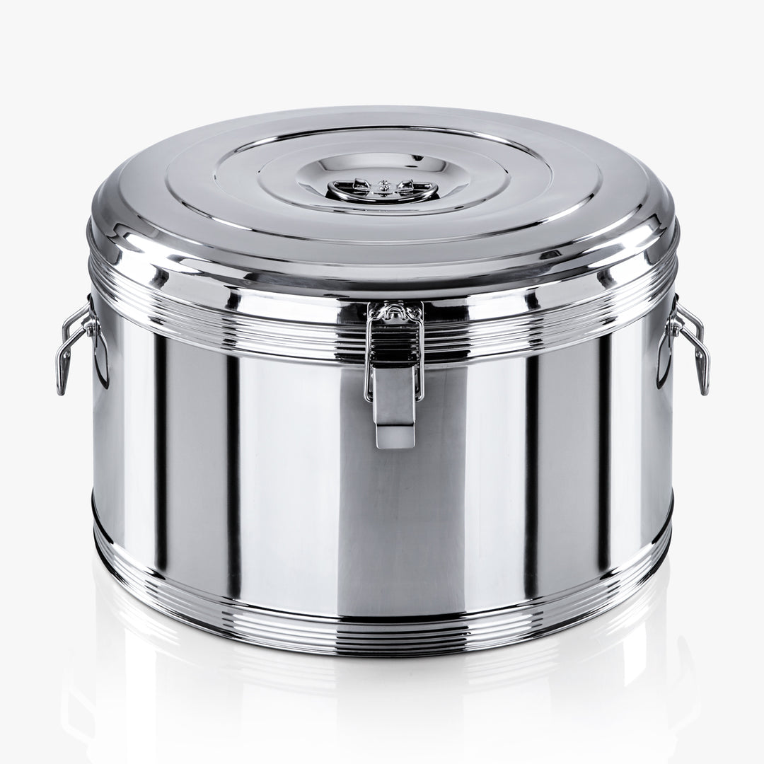 Almarjan 50 Liter Professional Stainless Steel Hot Pot Silver - STS0290085