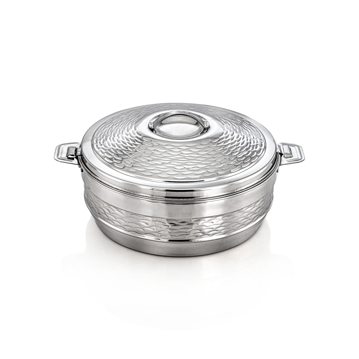 Almarjan 12000 Mona Collection Stainless Steel Hot Pot Silver H22M28