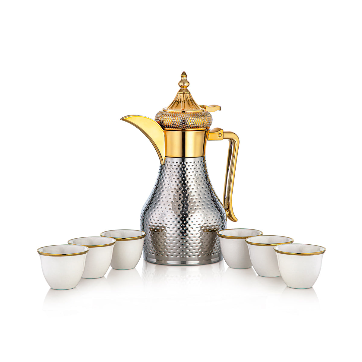 Almarjan 7 Pieces Coffee Set - SUD/H-100-CRG7