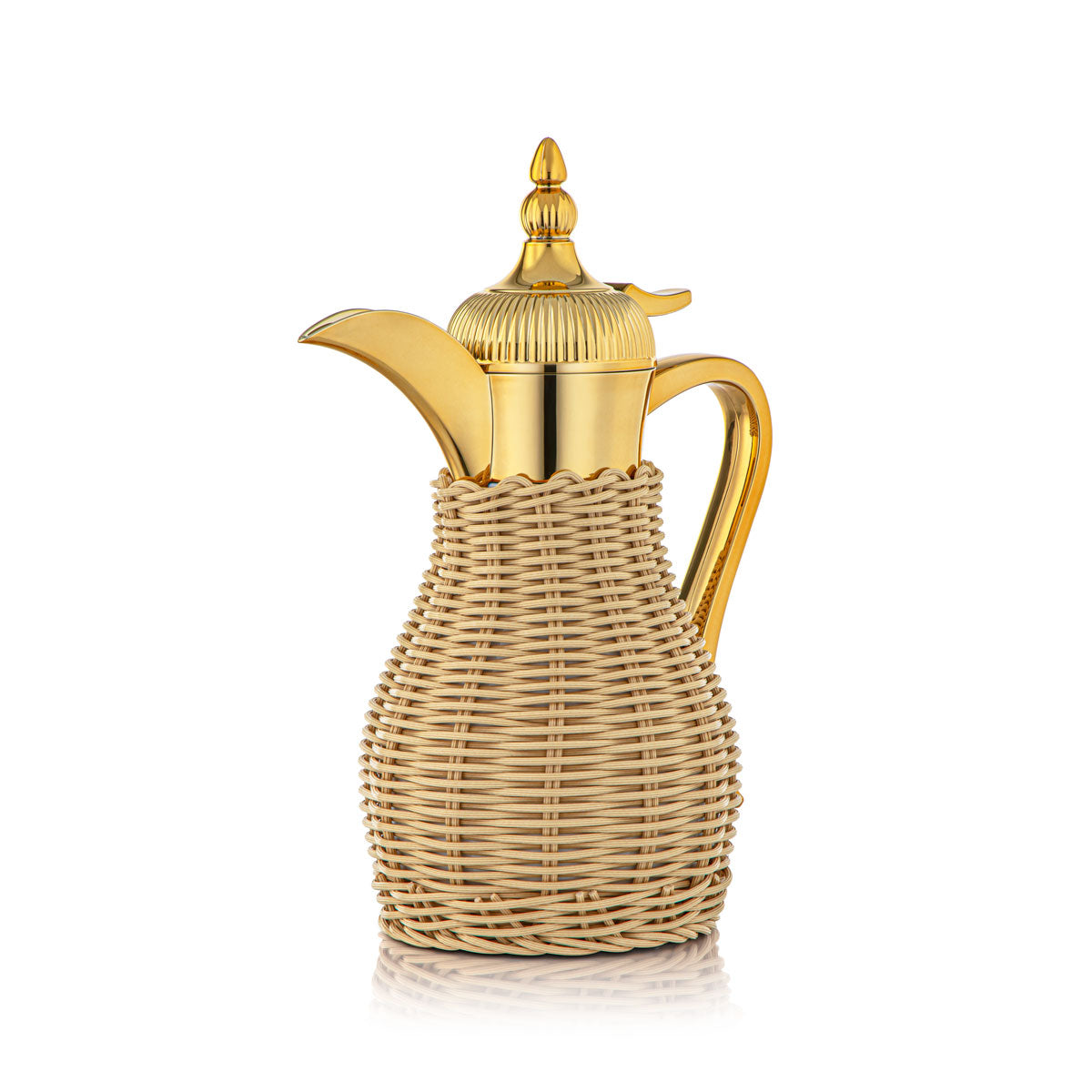 Almarjan 0.6 Liter Rattan Collection Vacuum Flask - VAF0010294