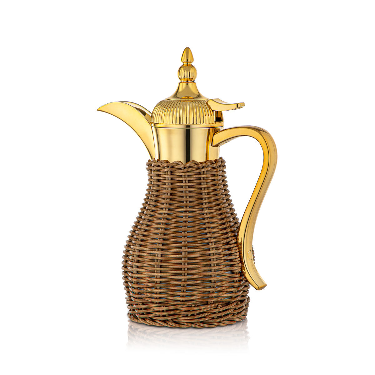 Almarjan 0.6 Liter Rattan Collection Vacuum Flask - VAF0010297