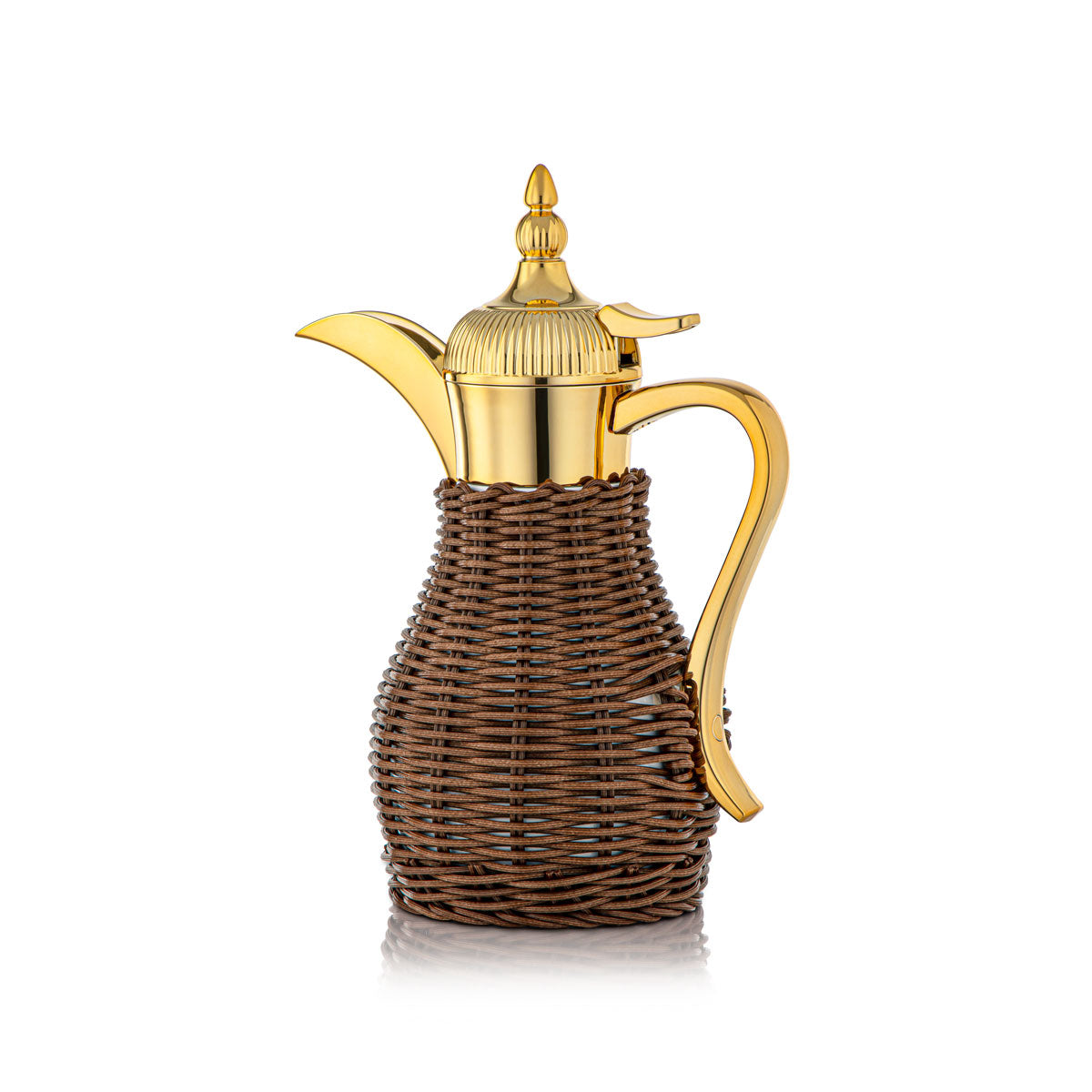 Almarjan 0.6 Liter Rattan Collection Vacuum Flask - VAF0010300