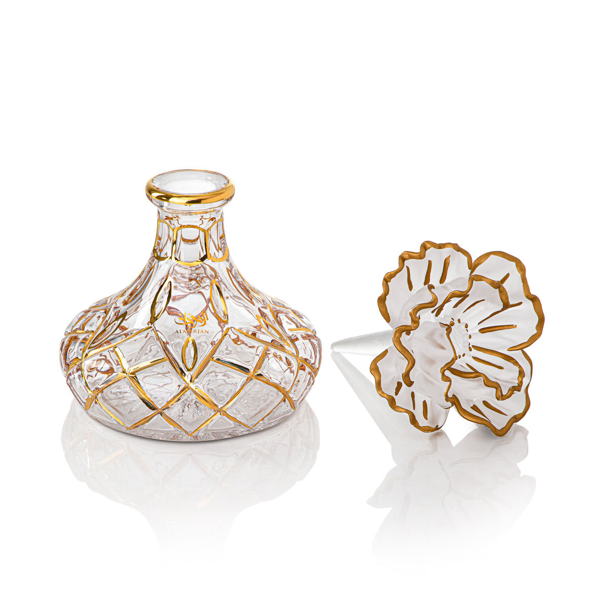 Almarjan 16 Tola Perfume Bottle - VR-HAM004-FG Frost