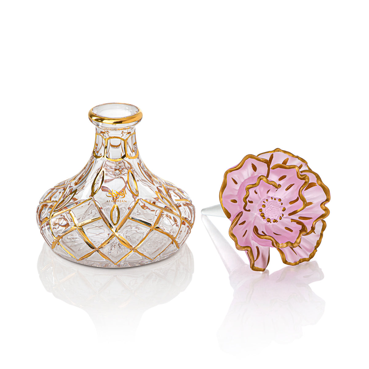 Almarjan 16 Tola Perfume Bottle - VR-HAM004-PG Pink