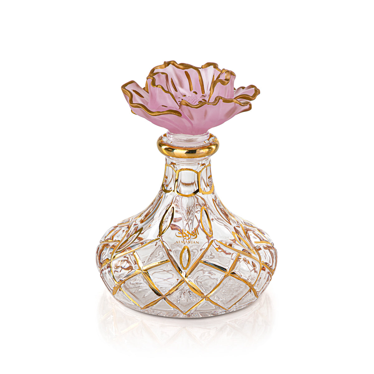 Almarjan 16 Tola Perfume Bottle - VR-HAM004-PG Pink