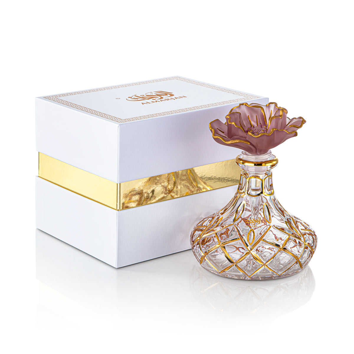 Almarjan 16 Tola Perfume Bottle - VR-HAM004-VG Violet