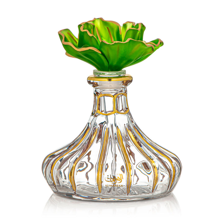 Almarjan 16 Tola Perfume Bottle - VR-HAM005-GG Green