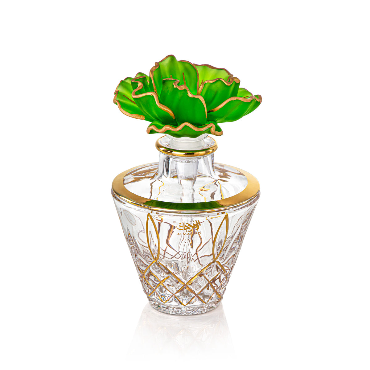 Almarjan 11 Tola Perfume Bottle - VR-HAM011-GG Green