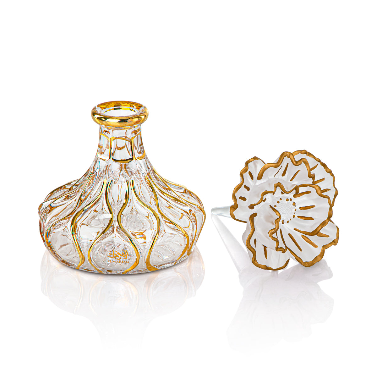 Almarjan 16 Tola Perfume Bottle - VR-HAM017-FG Frost