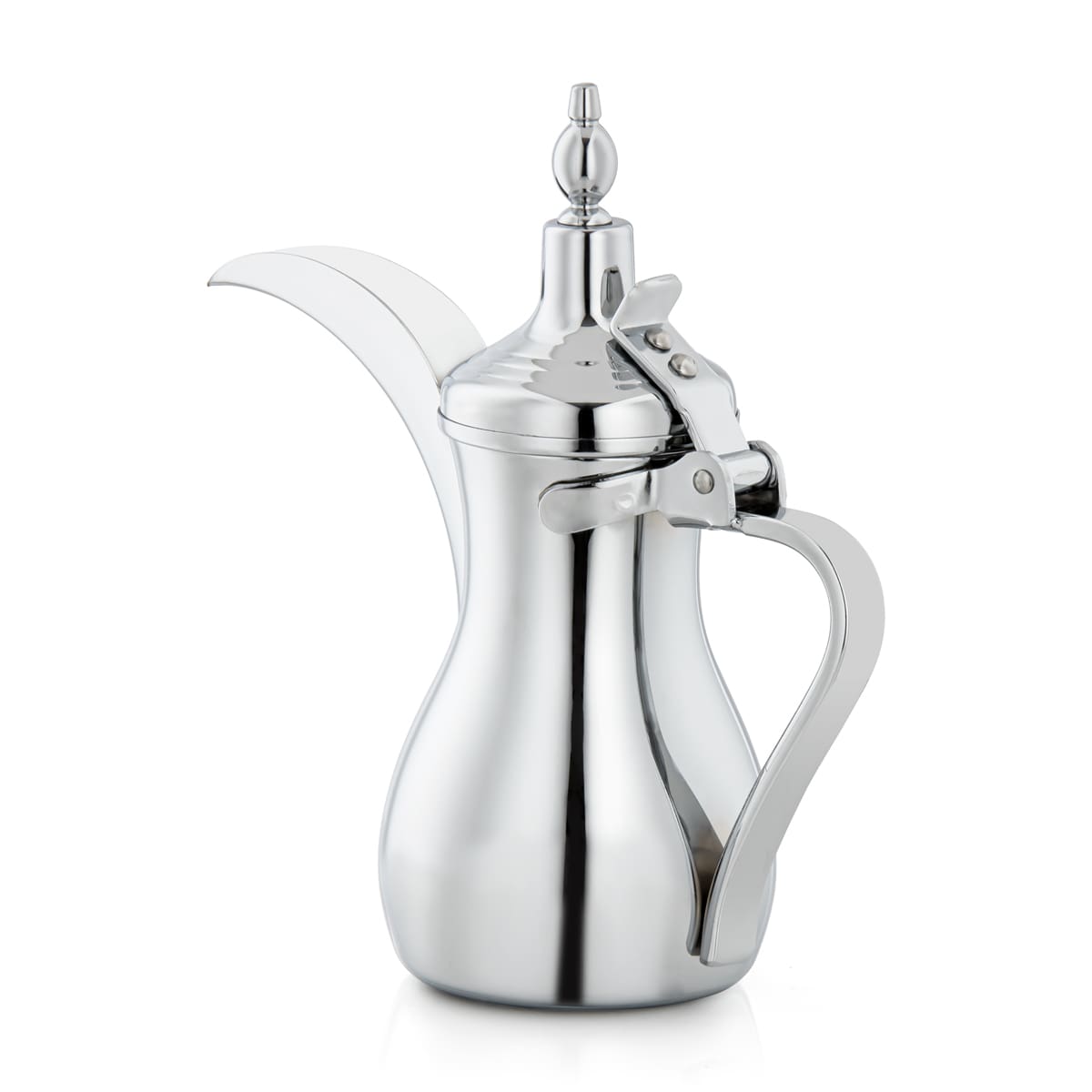 ALMARJAN 0.5 Liter Stainless Steel Dallah Silver K0874C18