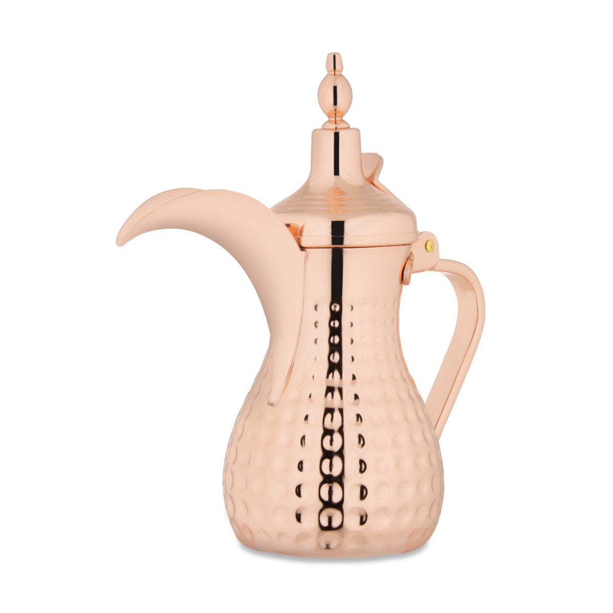 Almarjan 0.5 Liter Hammered Collection Stainless Steel Dallah Copper  - STS0010558