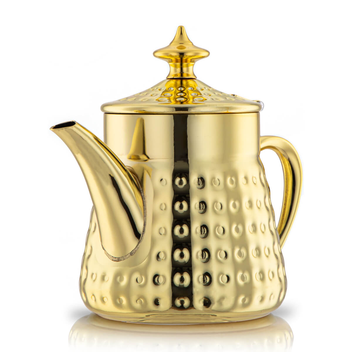 Almarjan 0.36 Liter Stainless Steel Teapot Gold - STS0010606
