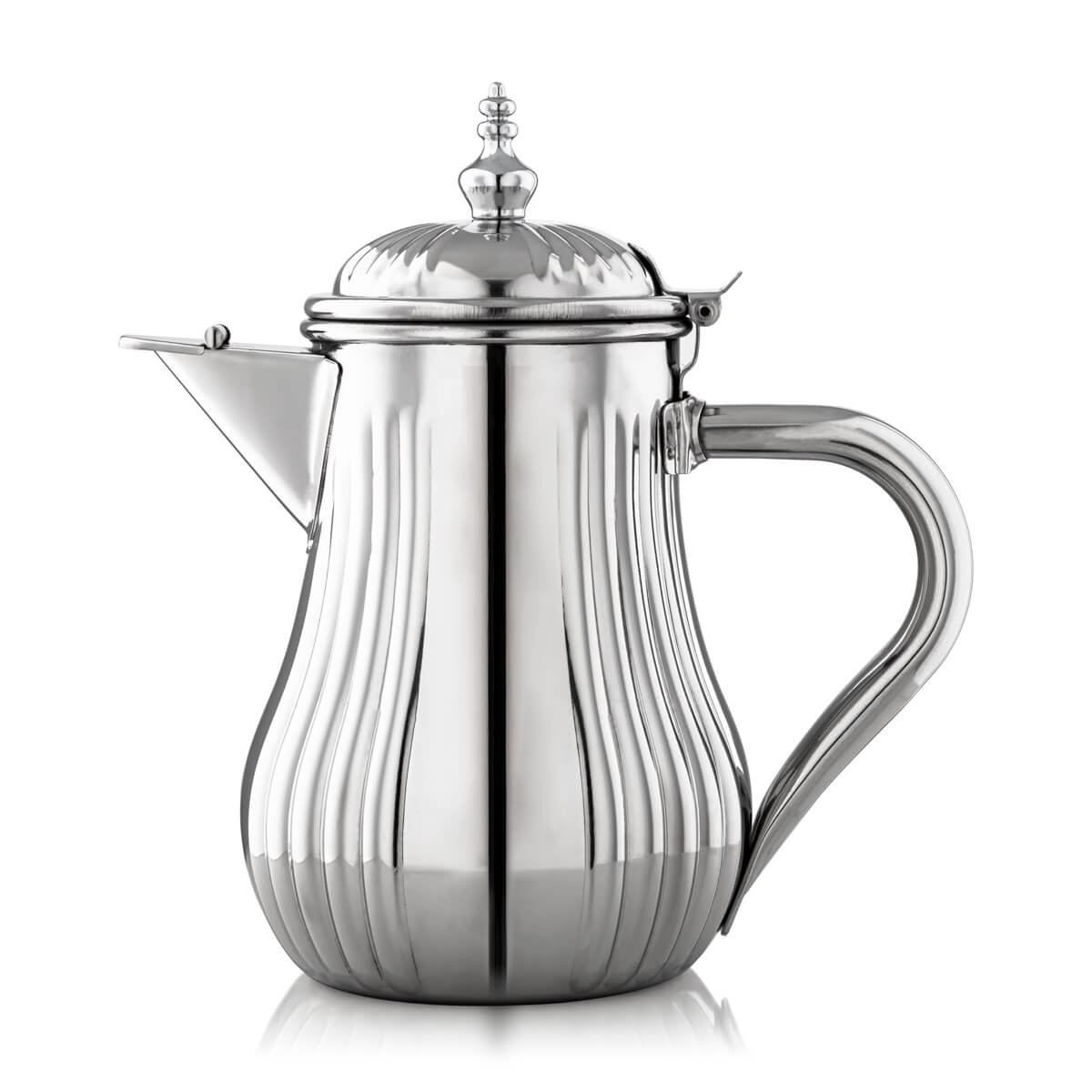 Almarjan 1.5 Liter Stainless Steel Milk Jug Silver - STS0010662
