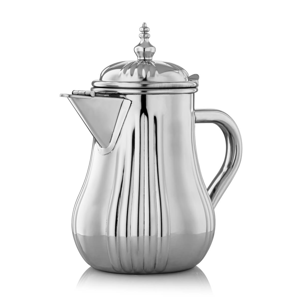 Almarjan 1.5 Liter Stainless Steel Milk Jug Silver - STS0010662
