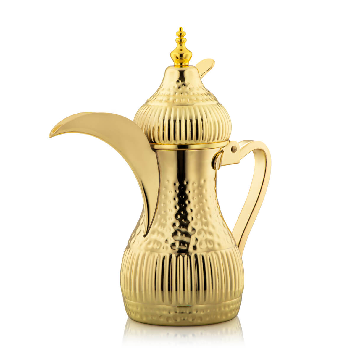  Almarjan 0.75 Liter Stainless Steel Dallah Gold - STS0010723 
