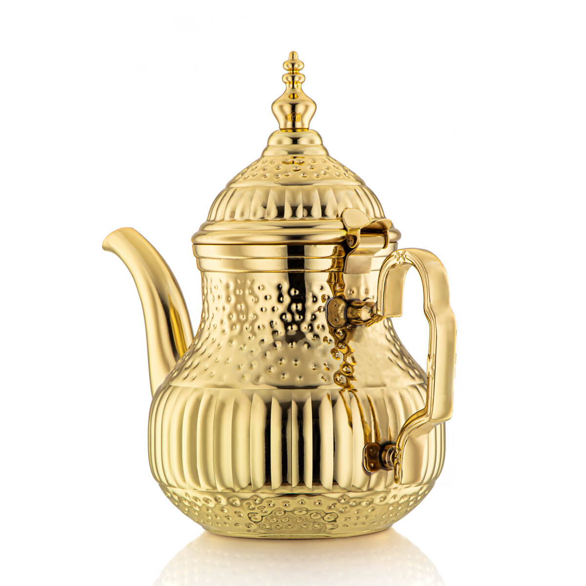 Almarjan 1.2 Liter Stainless Steel Teapot Gold - STS0010743
